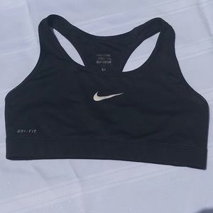Black Medium Nike Sports Bra